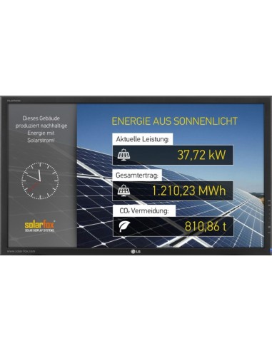 Componente de monitorización SOLARFOX DISPLAY SF-100 24"