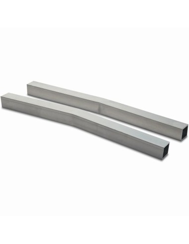 NOVOTEGRA Set conector curvado para raíles base de cubierta plana FR II