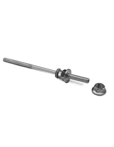 NOVOTEGRA Tornillo doble rosca para acero M10 185 mm
