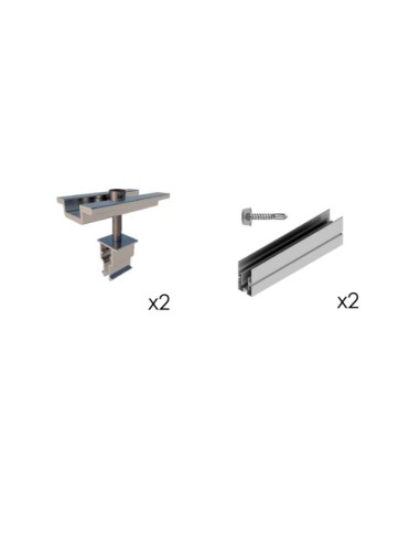 SUNFER S15 Kit de unión para módulos en vertical
